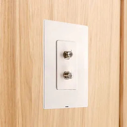 Cutting-edge coaxial plate