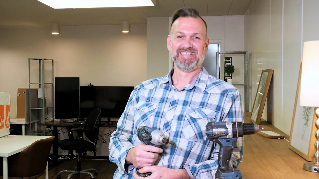 Joel Hughes, owner of Timber and Tin