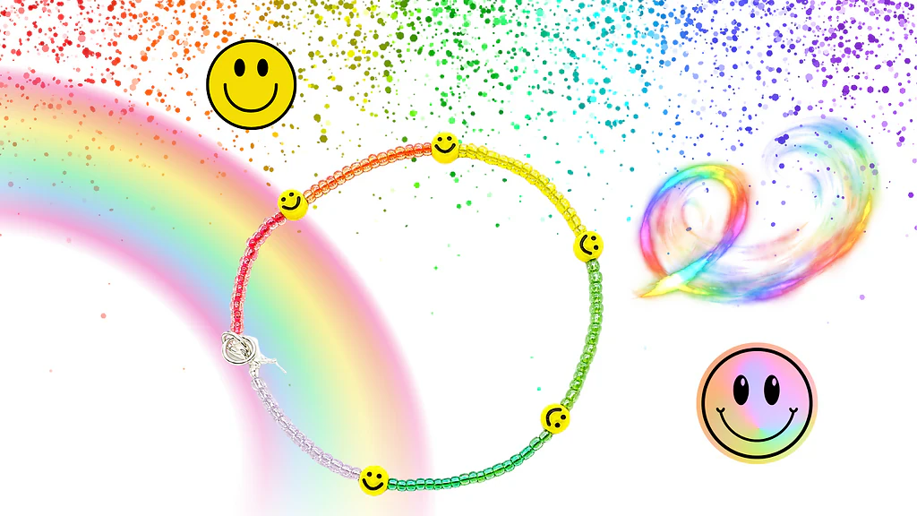 Rainbow Smiley Face (Large)