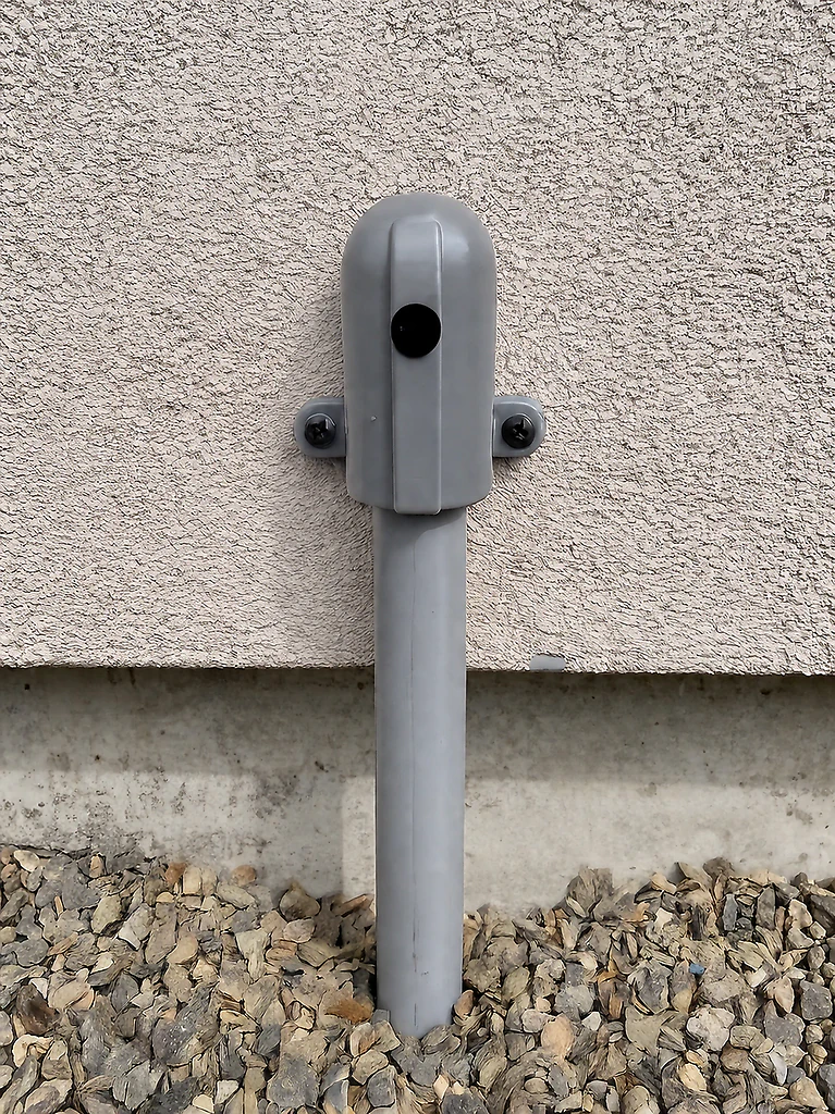 Conduit Cap installed up close
