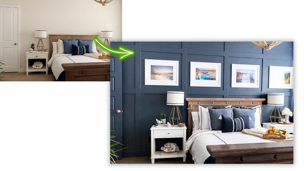 Timber and Tin board and batten accent wall project 2