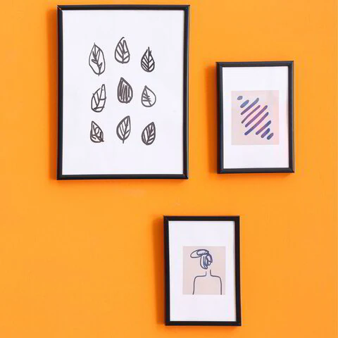 Picture and mirror hanging