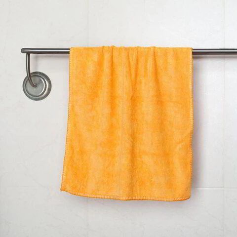 Bathroom towel bar installation