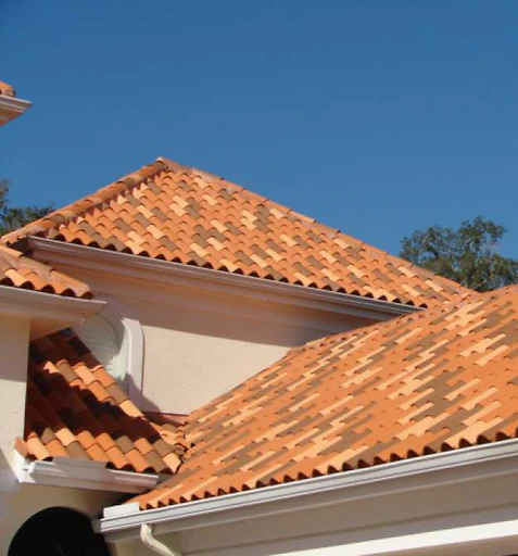 Terracotta Spanish S clay roof tiles